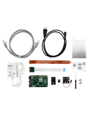 Kit Avanzado Raspberry Pi 5 8GB con Cámara HD y Accesorios
