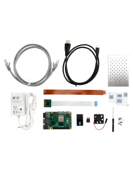Kit Avanzado Raspberry Pi 5 8GB con Cámara HD y Accesorios Kit Avanzado Raspberry Pi 5 8GB con Cámara HD y Accesorios