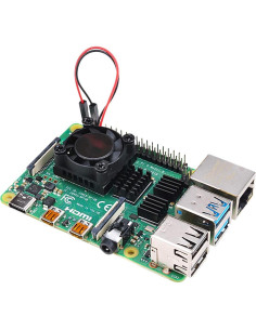 Conjunto de ventilador y disipadores para Raspberry Pi 4B 2