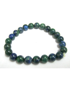 Brazalete de Crisocola CRYSTALMIRACLE 17.78 cm Joyería Sanación 2