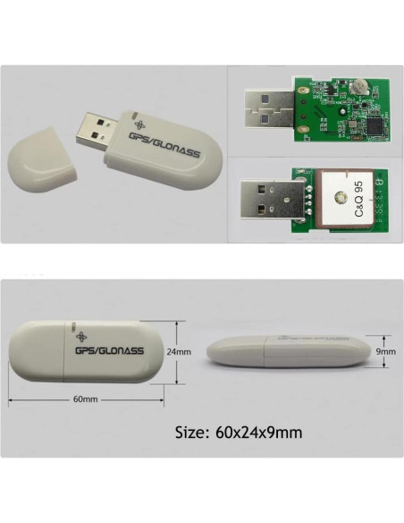 Módulo GPS USB VK-172 Geekstory para Windows y Android
