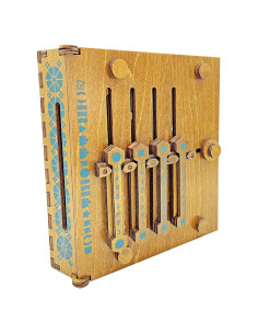 Caja de rompecabezas de madera Project Genius Caesar's Codex