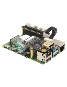 Módulo Geekworm X630 HDMI a CSI-2 + Placa de Audio I2S X1300-A2