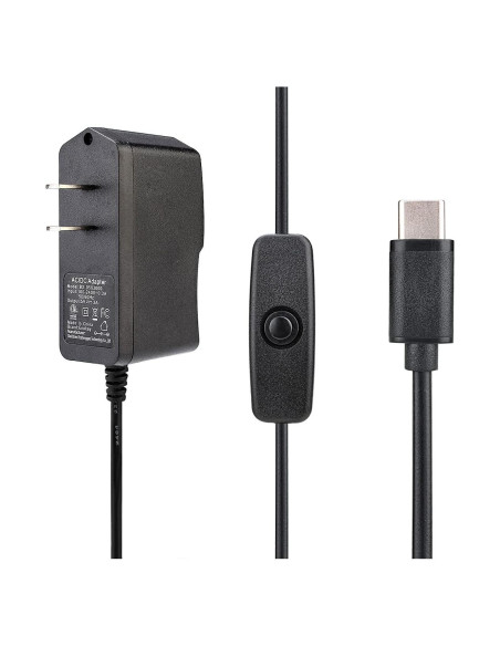 Adaptador Cargador USB-C 5V 3A ShenZhen para Raspberry Pi 4b