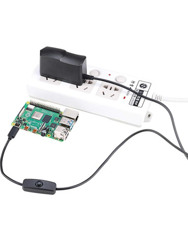 Adaptador Cargador USB-C 5V 3A ShenZhen para Raspberry Pi 4b