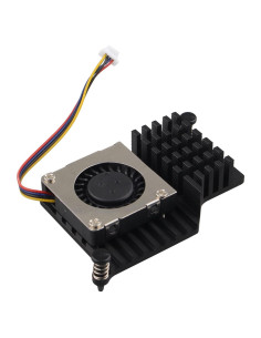 Enfriador Activo de Aluminio ZDE para Raspberry Pi 5 4GB/8GB