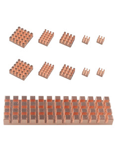 Disipadores de Calor de Cobre ZDE para Raspberry Pi y M.2 SSD
