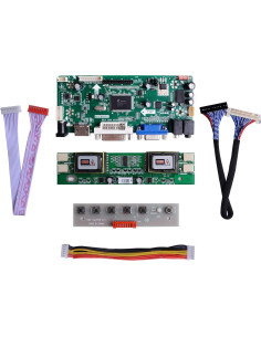 Controlador LCD GeeekPi NT68676 HDMI VGA DVI 17" 19" 1280x1024 2