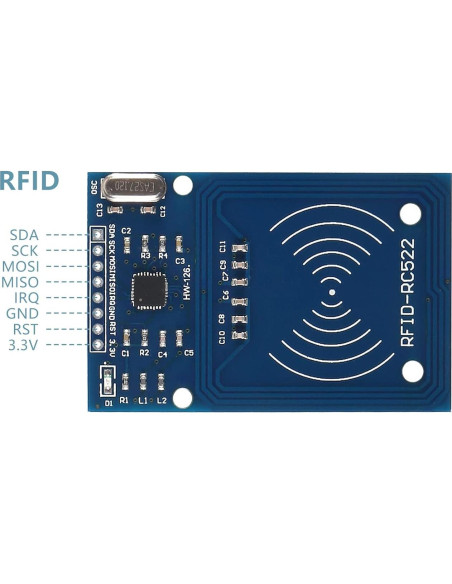 Kit RFID 4 Pcs AITIAO RC522 Lector + Tarjetas S50 + Llaves