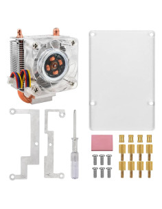 Ventilador de Torre Viprh para Raspberry Pi 5 - Enfriador RGB