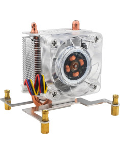 Ventilador de Torre Viprh para Raspberry Pi 5 - Enfriador RGB 2