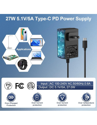 Kit Raspberry Pi 5 Vemico 8GB con accesorios y enfriamiento