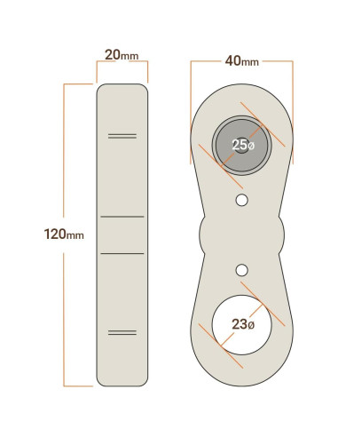 Tablero de dedos masilas para entrenamiento de escalada