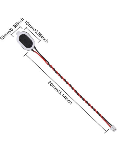 20pcs Altavoz Mini 1W 8 Ohm Diitao para Raspberry Pi
