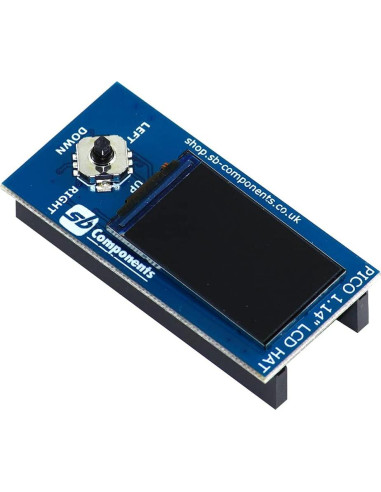 Módulo de Pantalla HAT LCD 1.14" sb components para Raspberry Pi Pico