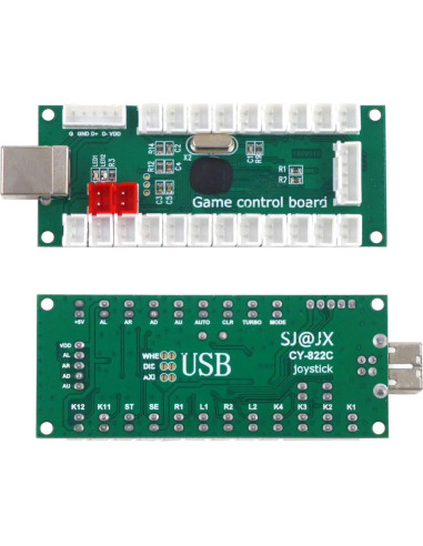 Controlador USB Arcade SJ@JX Sin Retardo para Raspberry Pi