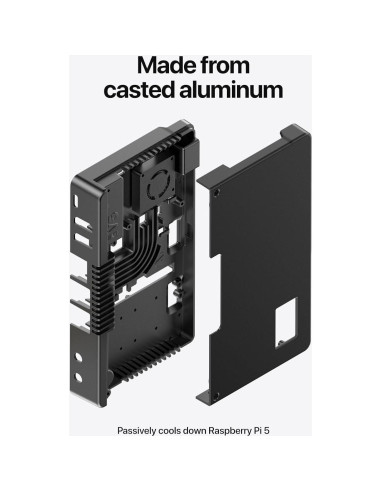 Caja Argon ONE V5 para Raspberry Pi 5 con M.2 NVMe