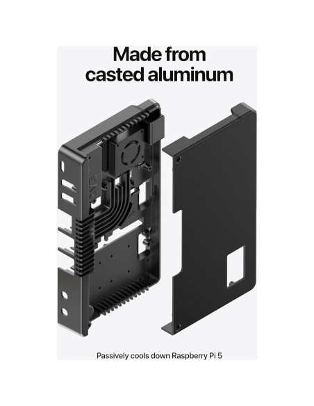 Caja Argon ONE V5 para Raspberry Pi 5 con M.2 NVMe