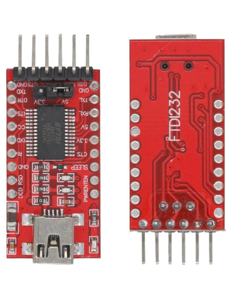 Módulo USB a TTL FT232RL 3.3V/5V para Raspberry Pi - 2 Pcs