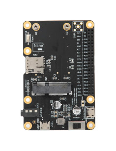HAT 3G/4G LTE PUSOKEI con Socket SIM Nano y Cable USB