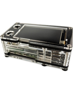 Caja de Pantalla C4Labs para Raspberry Pi5 y MMDVM Dúplex 2