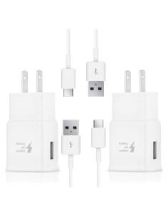 Cargador Rápido Adaptativo VOLT PLUS TECH 15W USB-C Paquete de 2