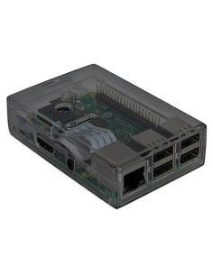 Carcasa Transparente Ahumada para Raspberry Pi 3, 2 y B+