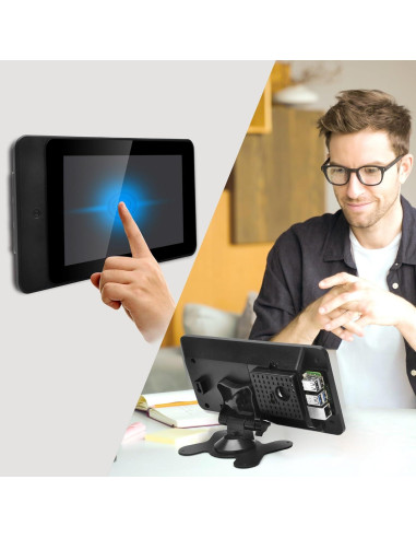 Caja OSOYOO PiStudio con Pantalla Táctil IPS de 7" para Raspberry Pi