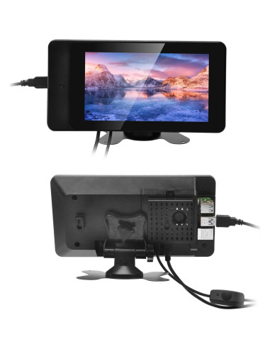 Caja OSOYOO PiStudio con Pantalla Táctil IPS de 7" para Raspberry Pi