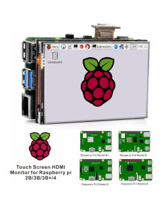 Pantalla Táctil HDMI 3.5" OSOYOO para Raspberry Pi 4/5 2