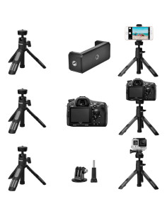 Trípode Mini Selfie Stick Ruittos 29.21 cm Ajustable 2