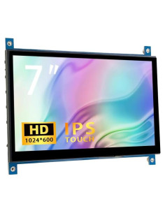 Monitor HDMI Portátil JniTyOpt 7" IPS Táctil 1024x600