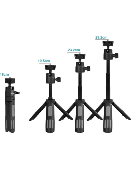 Trípode Mini Selfie Stick Ruittos 29.21 cm Ajustable