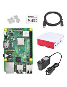 Kit de Inicio Raspberry Pi 3 B+ ICEASY 32GB Mini PC Robot
