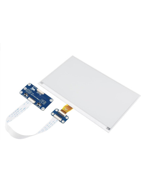 Módulo Pantalla E-Paper HAT 7.5" Waveshare 800x480 para Raspberry Pi Módulo Pantalla E-Paper HAT 7.5" Waveshare 800x480 para Raspberry Pi