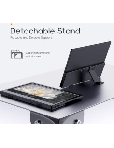 Monitor Portátil PONKLOIE 11.6" HDMI USB-C 1366x768 2