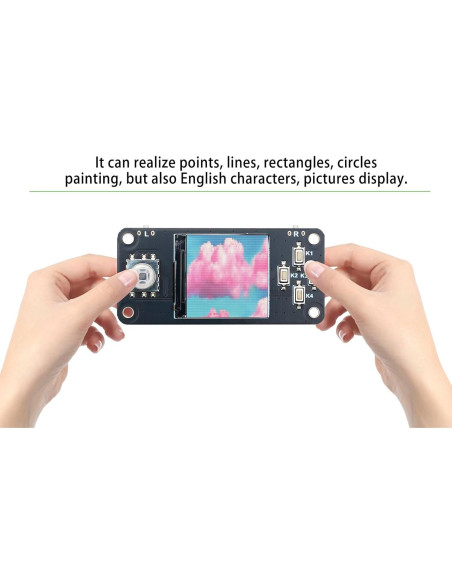 Pantalla LCD 1.3" xicolee ST7789 240x240 RGB para Raspberry Pi