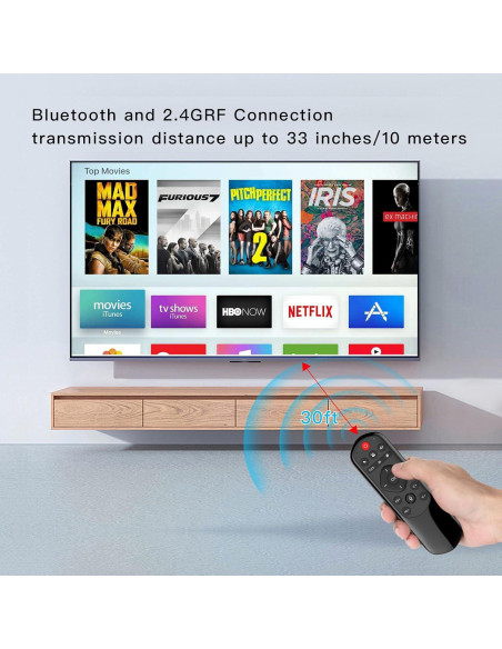 Control Remoto Universal iPazzPort Air Mouse QWERTY Bluetooth