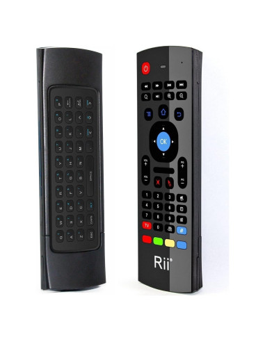 Teclado Inalámbrico Rii MX3 2.4G con Control Remoto IR