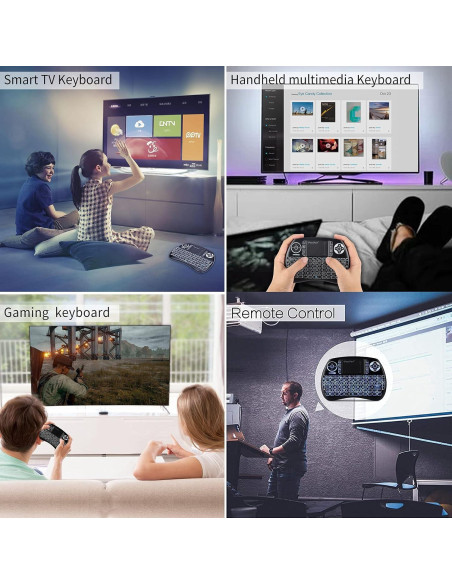 Teclado Mini Bluetooth UNISEN KP-21SM Retroiluminado