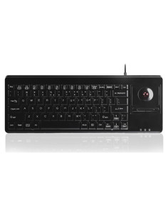 Teclado con Cable Perixx PERIBOARD-514H Plus Negro