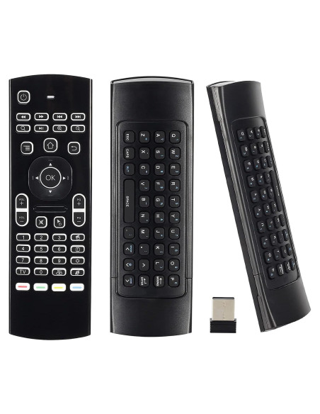 Air Mouse Inalámbrico CHUNGHOP 604213247124 Retroiluminado