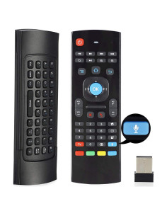 Control Remoto Inalámbrico HONONJO MX3 con Teclado y Voz