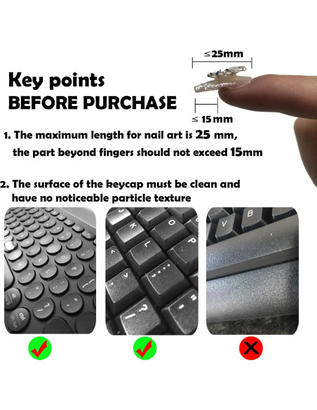 Etiquetas de Teclado Silicona Transparente Zooplan 128 PCS Etiquetas de Teclado Silicona Transparente Zooplan 128 PCS