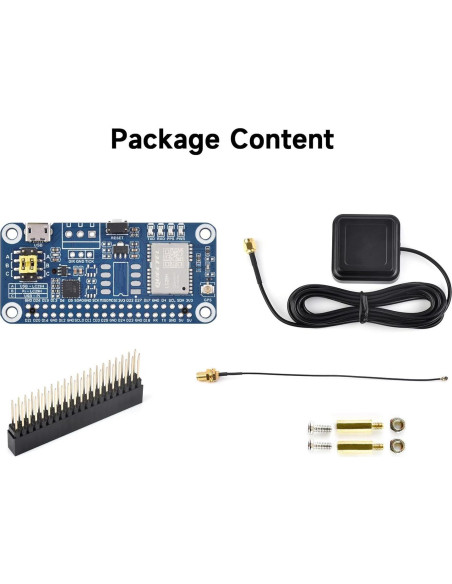 Módulo GPS Doble Banda Waveshare LC29H para Raspberry Pi Módulo GPS Doble Banda Waveshare LC29H para Raspberry Pi