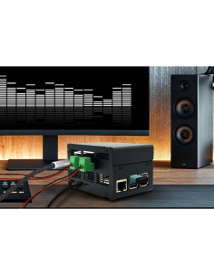 Caja para Raspberry Pi 5 KKSB Cases con soporte DigiAMP+ 2