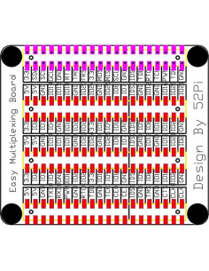 Placa de Expansión GPIO GeeekPi para Raspberry Pi 5/4B/3B+ 2