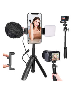 Trípode Mini 3-en-1 Ailight para Teléfono y Cámara - 31 cm