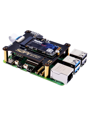 Adaptador M.2 NVMe a PCIe GeeekPi N05 para Raspberry Pi 5