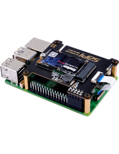 Adaptador M.2 NVMe a PCIe GeeekPi N05 para Raspberry Pi 5